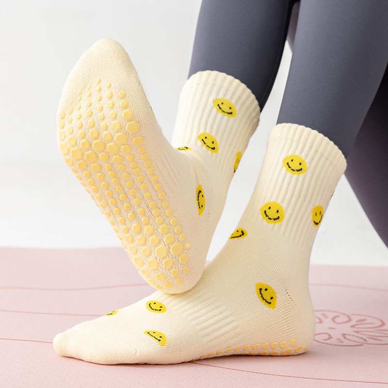 جوارب يوغا نسائية من القطن تير - مراجعة Medias Para Pilates Y Yoga وسعره